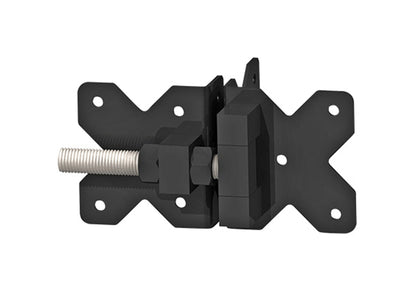 Vinyl Privacy w/ Picket Accent AFC-018 Double Drive Gate (Hardware Included)