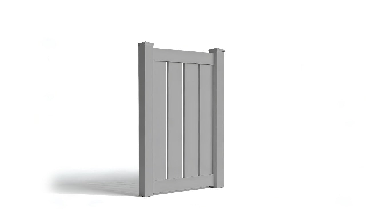 4' Tall x 3' Wide Single Swing Vinyl Gate For Vinyl Fences (AFC-0304)