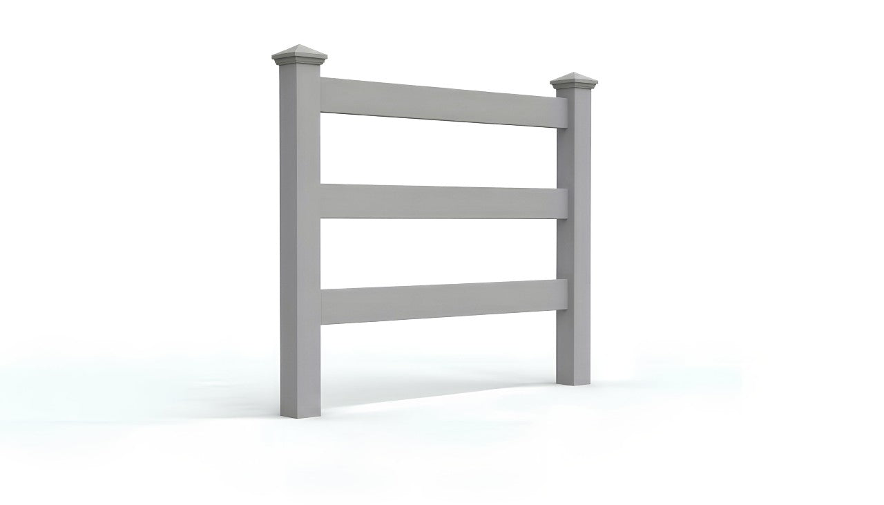 5' Tall x 4' Wide Single Swing Vinyl Gate For Vinyl Fences (AFC-19A)