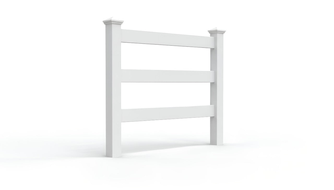 5' Tall x 4' Wide Single Swing Vinyl Gate For Vinyl Fences (AFC-19A)