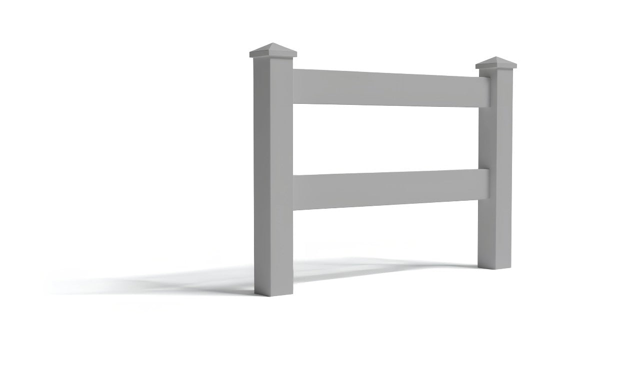 3' Tall x 3' Wide Single Swing Vinyl Gate For Vinyl Fences (AFC-302)
