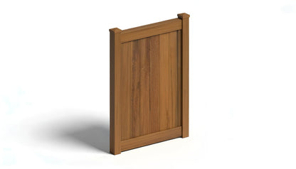6' Tall AFC-373 Single Swing Vinyl Gate (Hinges & Latch Included)