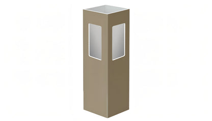 5" x 5" x 96" x .150 Corner Post For Vinyl Fences (AFC-017)
