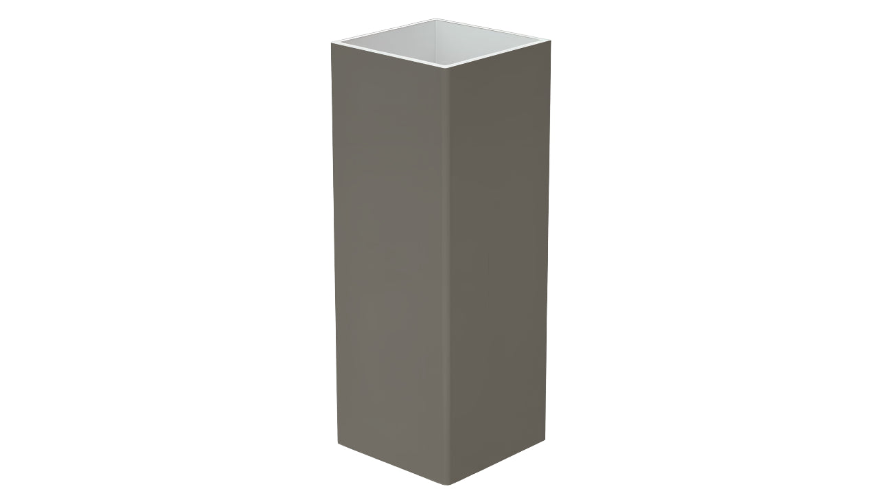 4" x 4" x 72" x .135 Standard Blank Post For Vinyl Fences