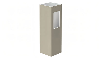 5" x 5" x 96" x .150 End Post For Vinyl Fences (AFC-017)