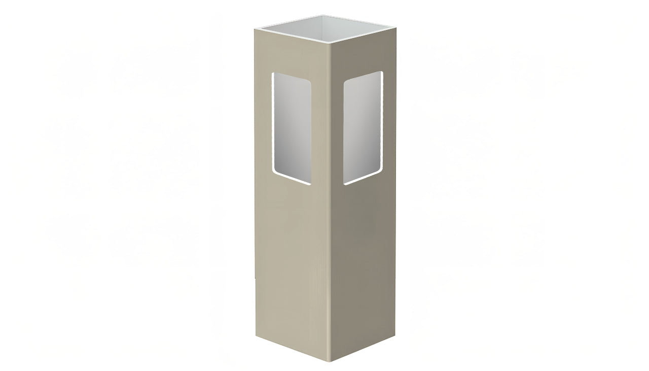 5" x 5" x 84" x .150 Corner Post For Vinyl Fences (AFC-003)