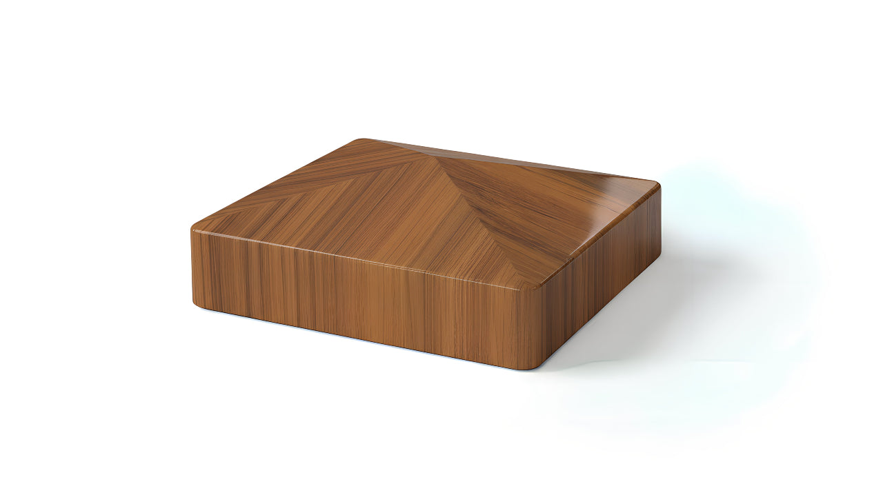 4" External Pyramid Post Cap For Vinyl Fences