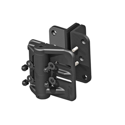 Cornerstone® Medium Size Fully-Adjustable Self-Closing Heavy Duty Gate Hinge for Ornamental or Vinyl Fences