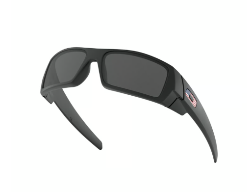 Oakley SI Gascan Unisex Matte Black Frame Gray Lens Polarized Sunglasses