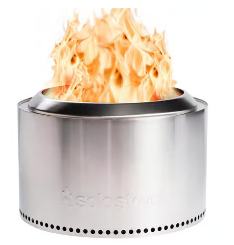 Solo Stove Yukon 2.0 27 in. W Stainless Steel Round Multi-Fuel Fire Pit