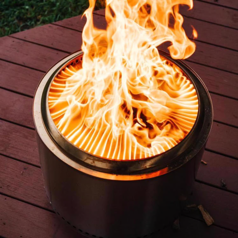 Solo Stove Yukon 2.0 27 in. W Stainless Steel Round Multi-Fuel Fire Pit with Stand