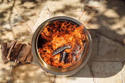 Solo Stove Canyon 30 in. W Stainless Steel Round Multi-Fuel Fire Pit with Stand