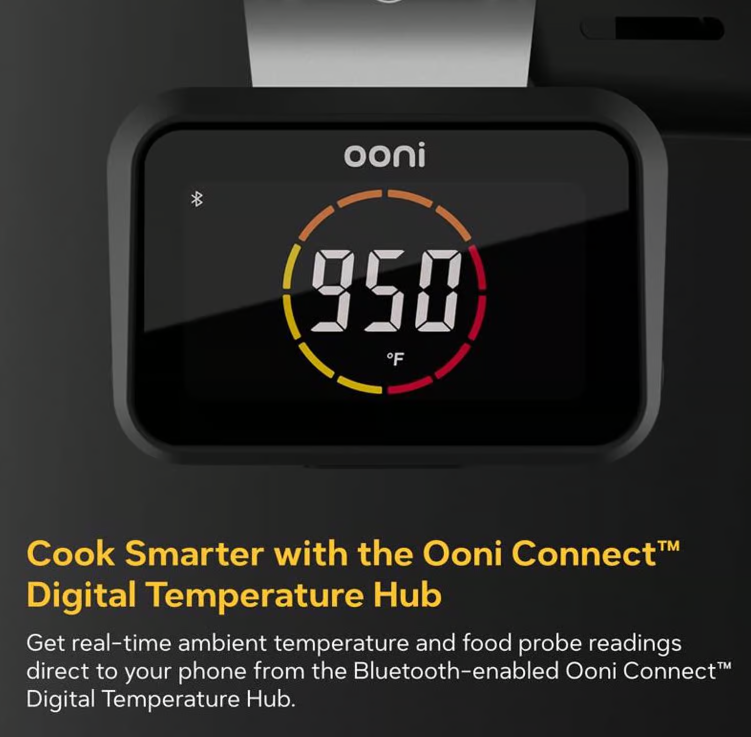 Ooni Koda 2 Pro Propane Gas Outdoor Pizza Oven Foundry Black