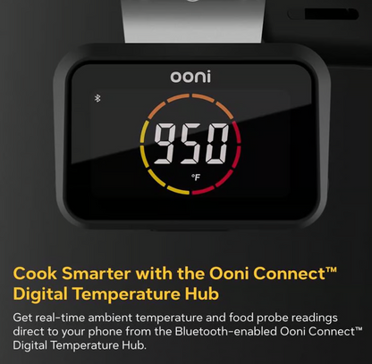 Ooni Koda 2 Pro Propane Gas Outdoor Pizza Oven Foundry Black