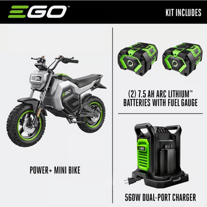 EGO Power+ Unisex Mini Bike KIT (BATTERIES & CHARGER INCLUDED)