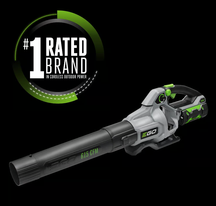 EGO Power+ LB6151 170 mph 615 CFM 56 V Battery Handheld Leaf Blower Kit (Battery & Charger) W/ 2.5 AH BATTERY