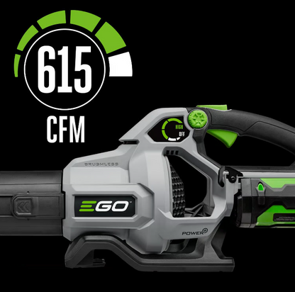 EGO Power+ LB6151 170 mph 615 CFM 56 V Battery Handheld Leaf Blower Kit (Battery & Charger) W/ 2.5 AH BATTERY