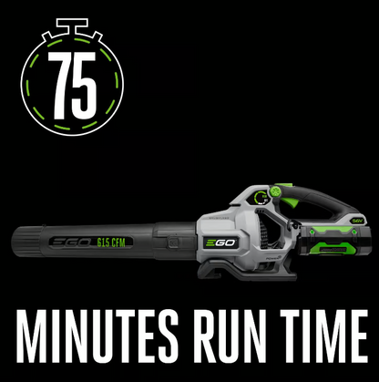 EGO Power+ LB6151 170 mph 615 CFM 56 V Battery Handheld Leaf Blower Kit (Battery & Charger) W/ 2.5 AH BATTERY