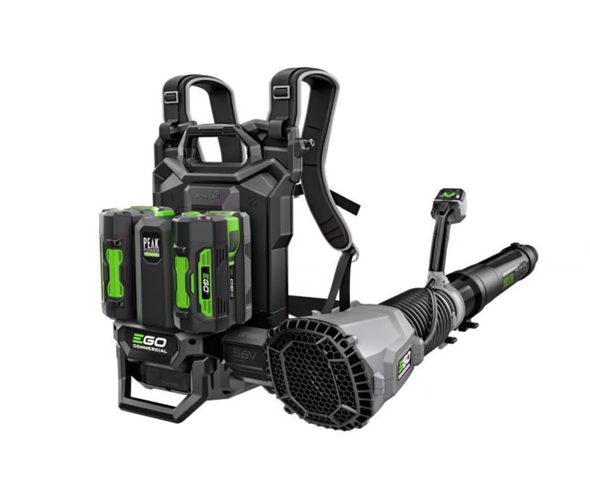 EGO Commercial LBPX8004-2 190 mph 800 CFM 56 V Battery Backpack Leaf Blower Kit (Battery & Charger) W/ (2) 6AH BATTERIES