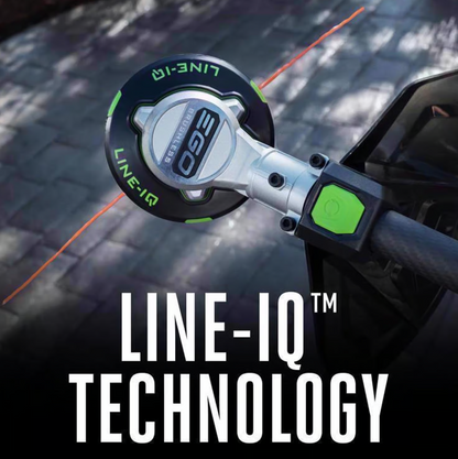 EGO Power+ Line IQ with Powerload ST1623T 16 in. 56 V Battery String Trimmer Kit (Battery & Charger) W/ TELESCOPIC SHAFT & 4.0 AH BATTERY