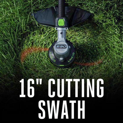 EGO Power+ Line IQ with Powerload ST1623T 16 in. 56 V Battery String Trimmer Kit (Battery & Charger) W/ TELESCOPIC SHAFT & 4.0 AH BATTERY