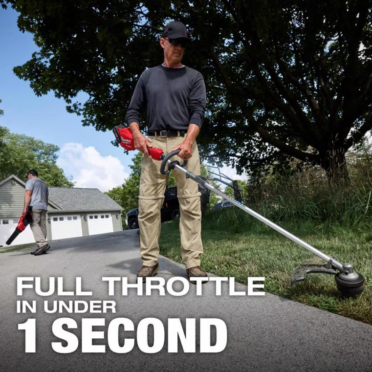 Milwaukee M18 FUEL Quik-Lok 3016-21ST 16 in. 18 V Battery String Trimmer Kit (Battery & Charger)