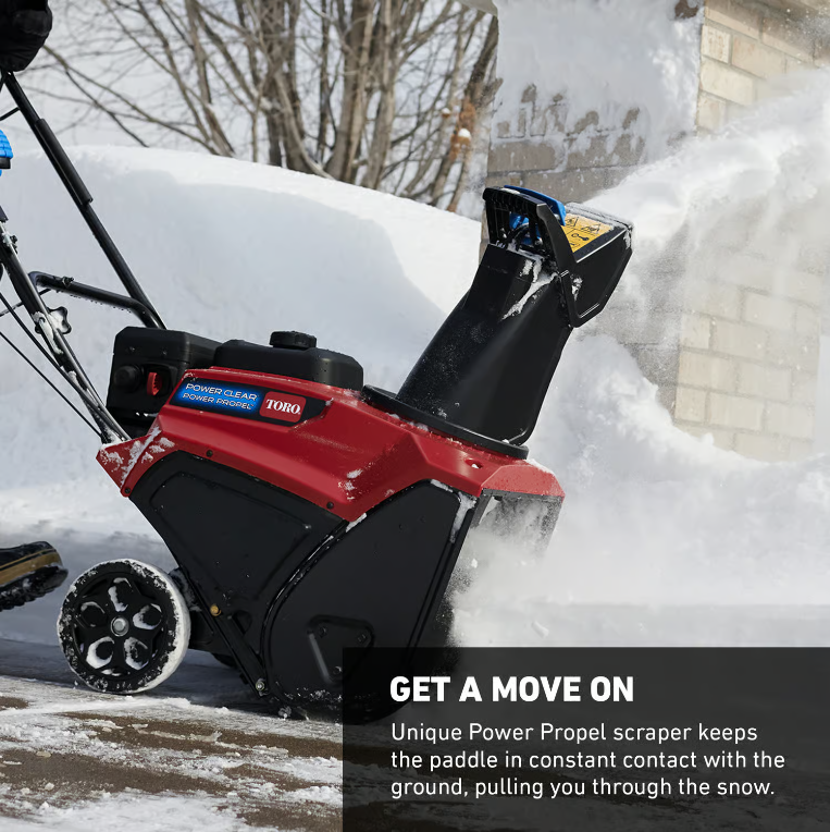 Toro Power Clear 21 in. 212 cc Single Stage Gas Snow Blower Electric Start