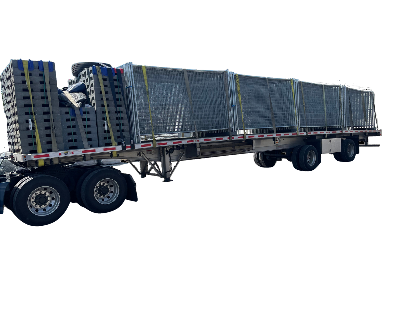 Anti-Climb Temporary Fence Panel - 6'6" Tall x 11'6" Wide: Full Truckload