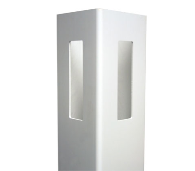 [K-28D] Khaki 5" x 5" x 8' Routed Corner Post For Vinyl Fences