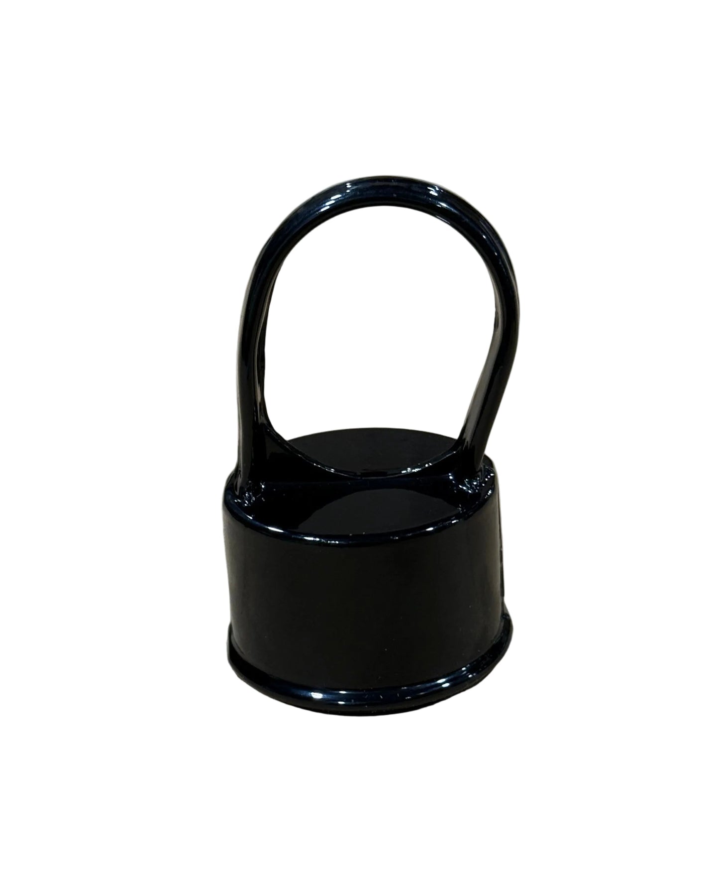 1-5/8" x 1-3/8" Black Aluminum Line Loop Top For Chain Link Fences
