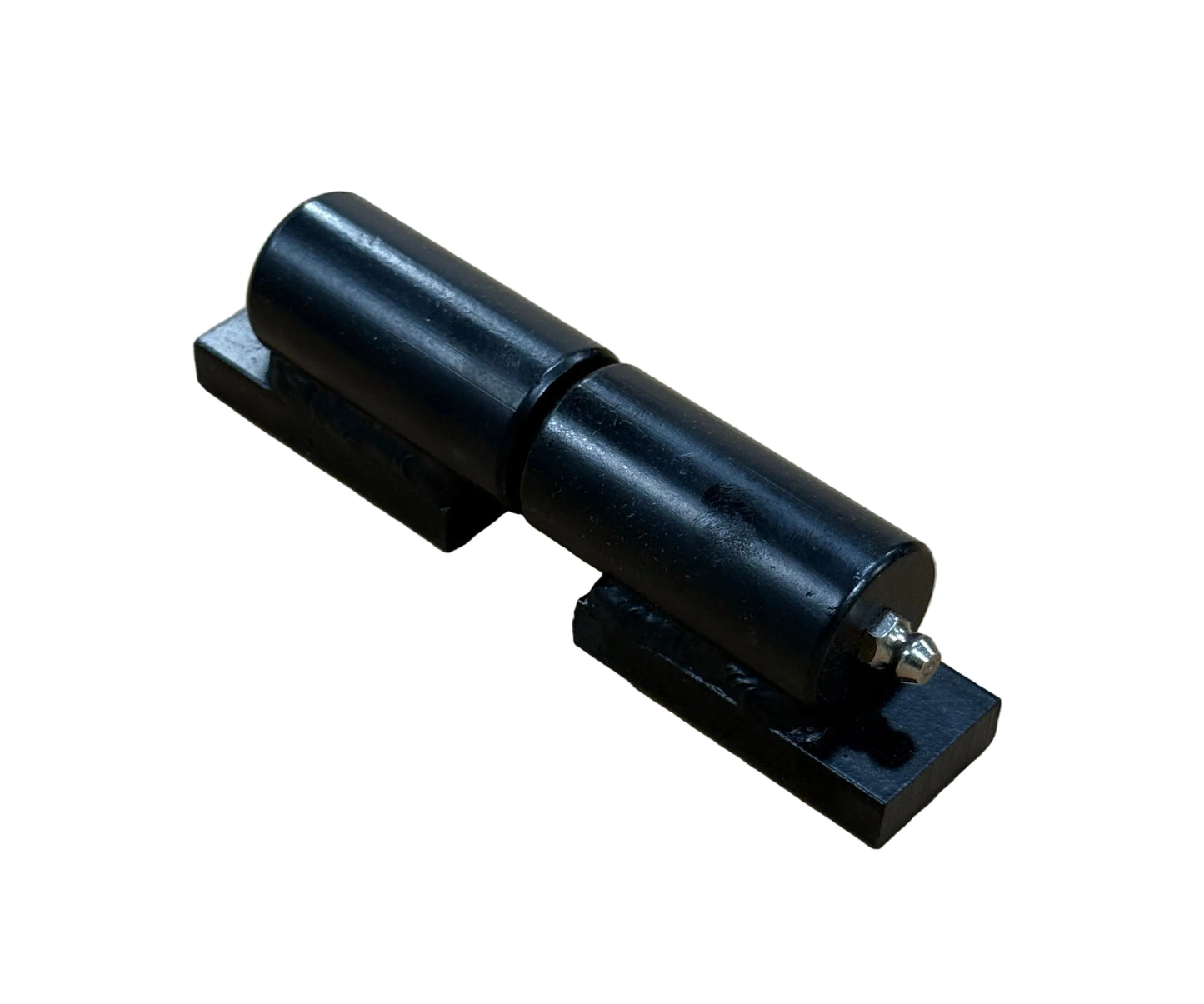 5" Black Barrel Hinge Pair For Chain Link Fences