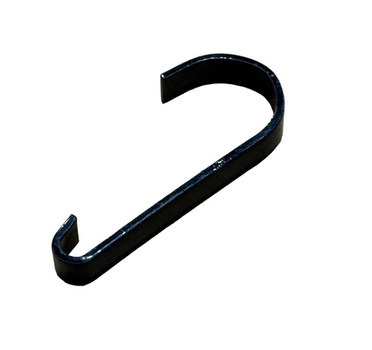 1-3/8" x 5/8" Black Gate Clips for Chain Link Gates