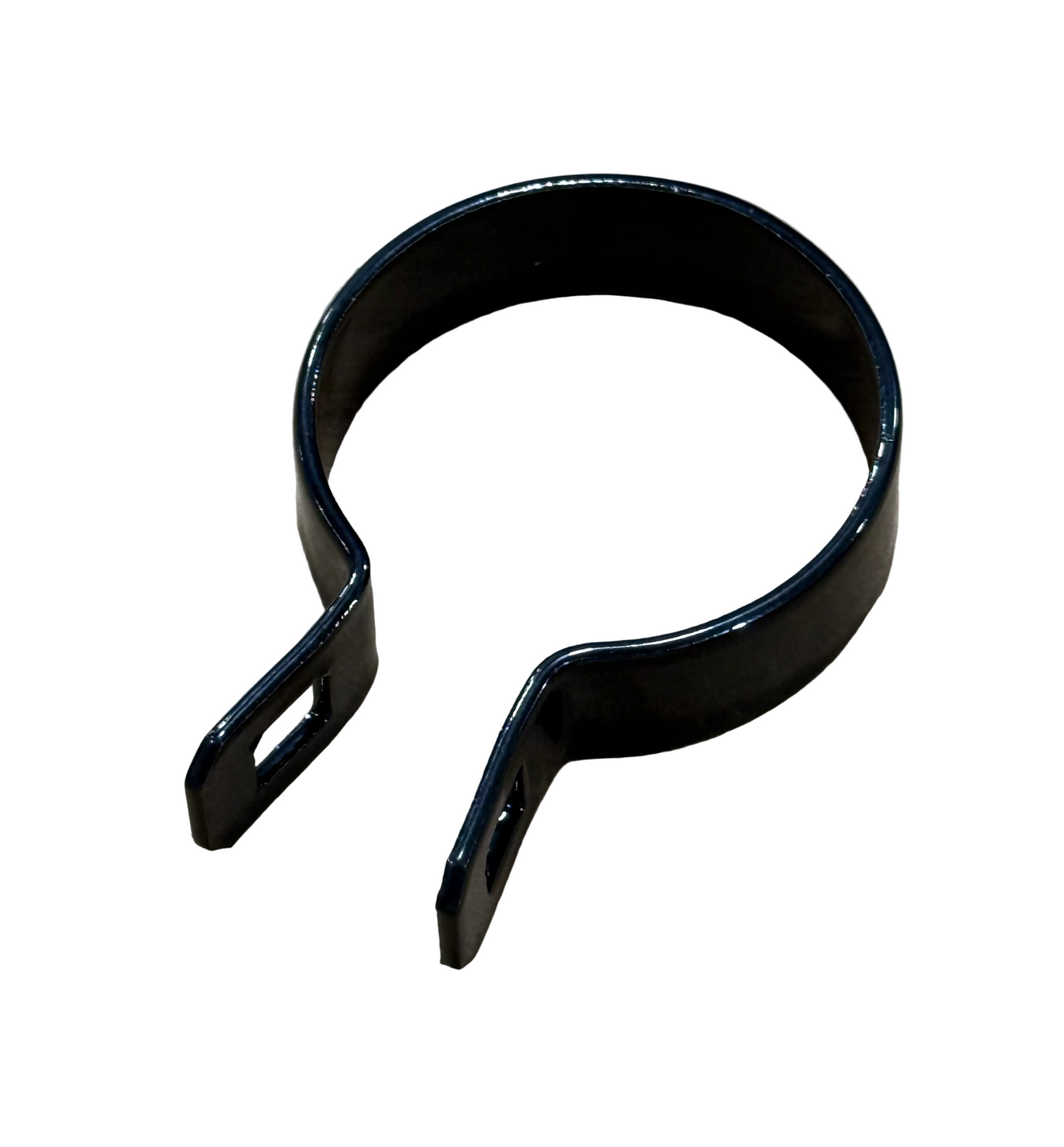 3" Black End Band for Chain Link Fences
