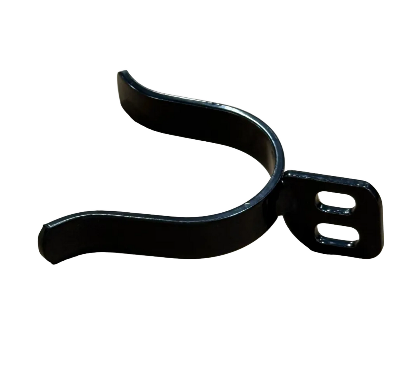 2-1/2" Black Fork Latch for Chain Link Fence Gates
