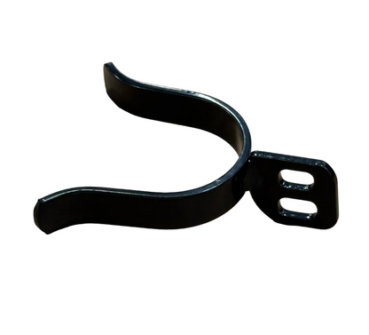 2-1/2" Black Fork Latch for Chain Link Fence Gates