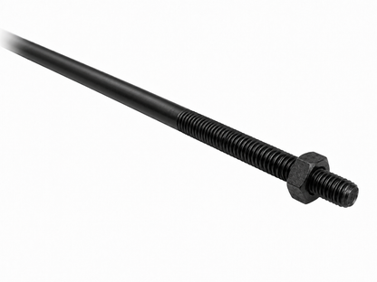 10-1/2' x 3/8" Black Truss Rod for Chain Link Fences