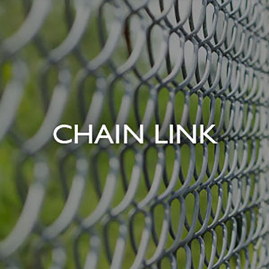 Chain link fence