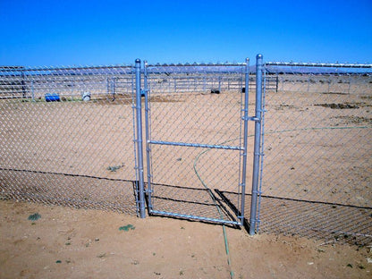 36" Tall - Commercial Chain Link Single Swing Gate