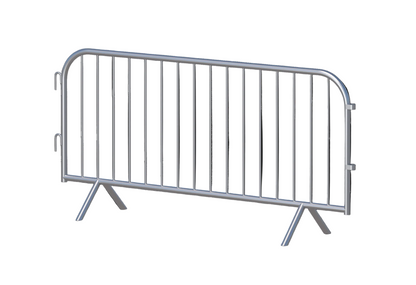 Crowd Control Barriers - 3'7.2" Tall x 7'6" Wide with 16 bars
