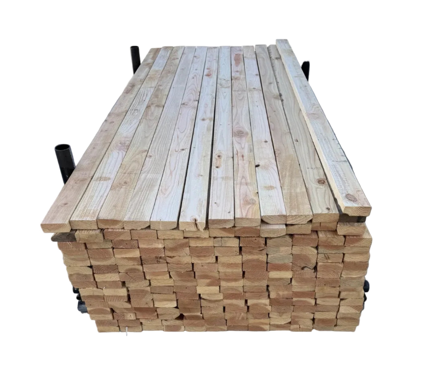 2" x 4" x 8' Douglas Fir Rails for Wood Fences