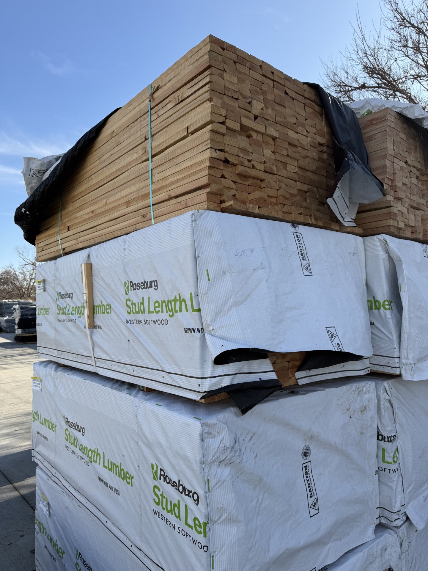 2" x 4" x 8' Douglas Fir Rails for Wood Fences