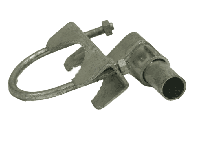 4" x 1-5/8" Safe-T Line Track Bracket For Chain Link Fences