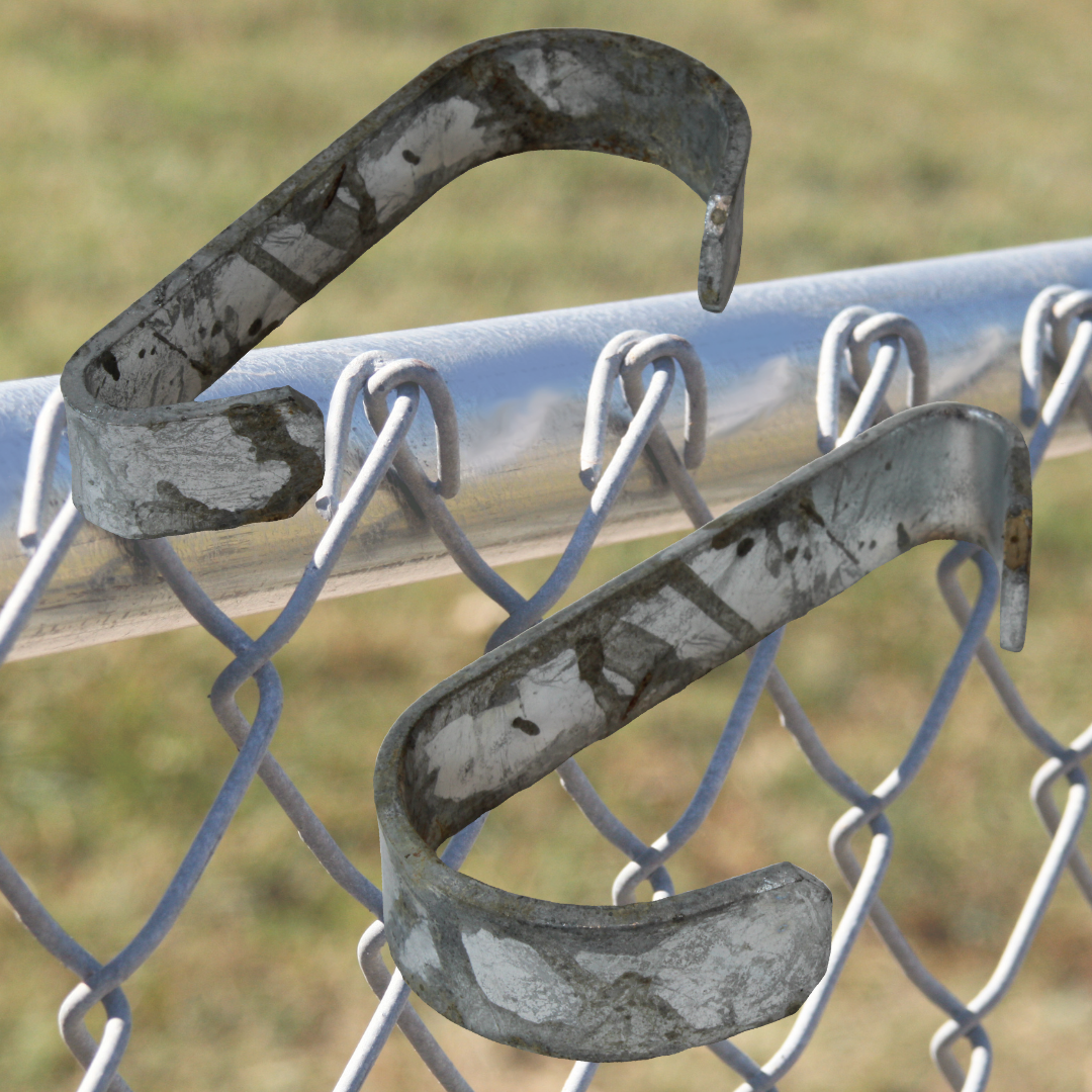 1-1/2" x 5/8" Gate Clips for Chain Link Gates