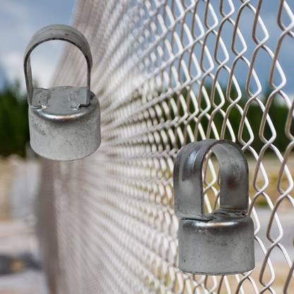 2" x 1-3/8" Galvanized Steel Line Top for Chain Link Fences