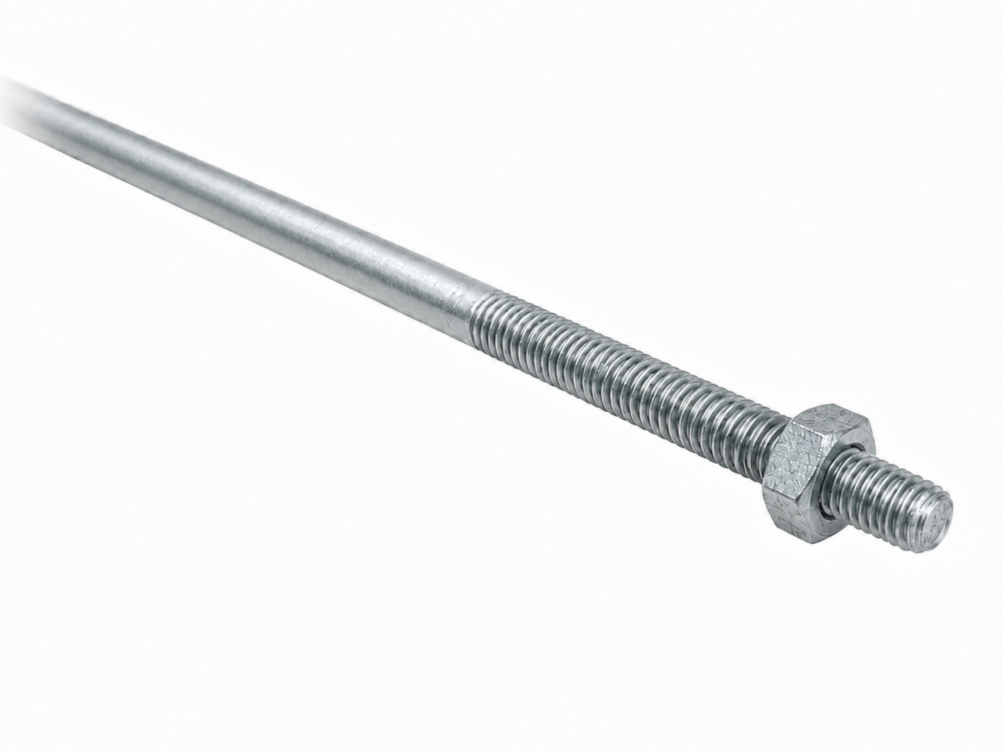 12' x 3/8" Galvanized Truss Rod for Chain Link Fences