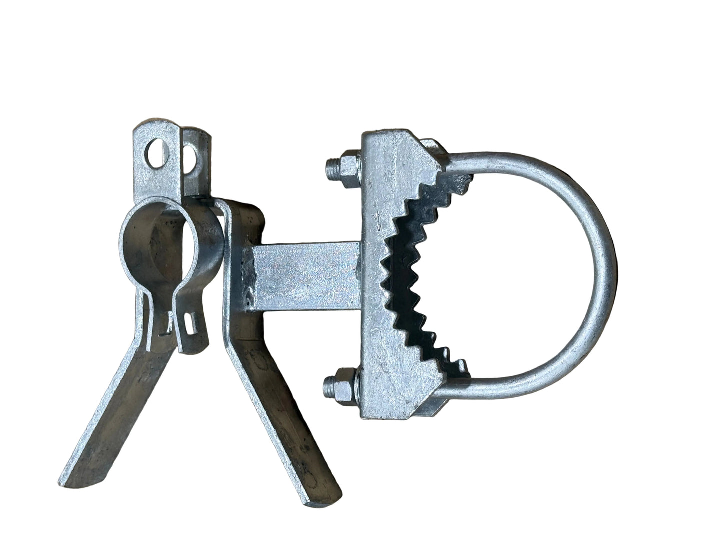4" Lockable Receiver Latch Combo for Chain Link Cantilever Gates
