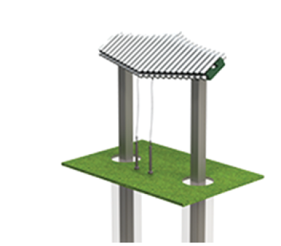 Pegasus Outdoor Playground Instrument – Pros America's Fence Store