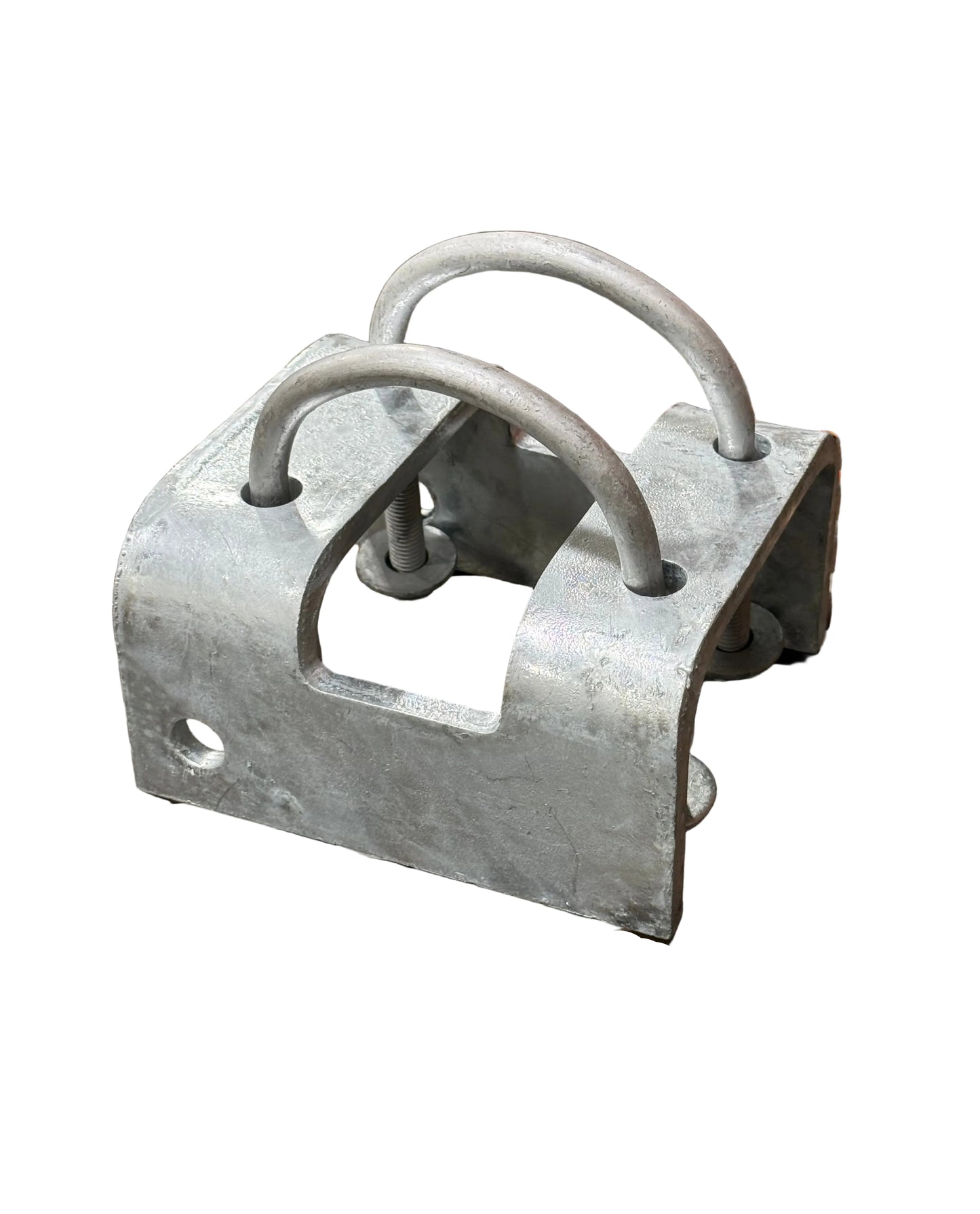 6-5/8" Round Post Truck Bracket for Square Cantilever Gates