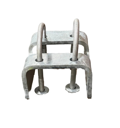 6-5/8" Round Post Truck Bracket for Square Cantilever Gates