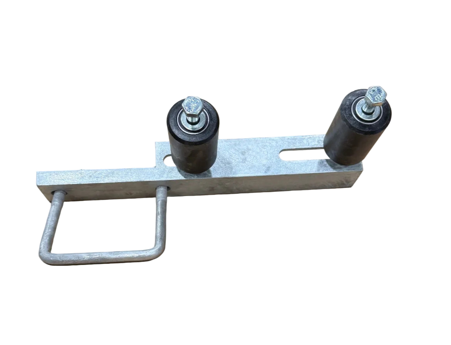 4" Square Post Offset Bottom Guide Roller for Square Cantilever Gates